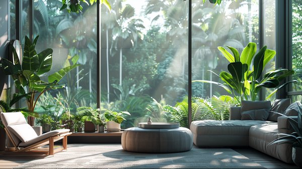 Aménagez votre espace avec une baie vitrée élégante